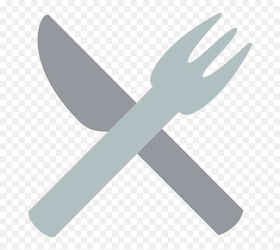 Emojione 1f374 - Emoji De Tenedor Y Cuchillo,Knife Emoji