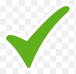 Check Mark Tick - Transparent Background Tick Clipart Emoji,Green Checkmark Emoji