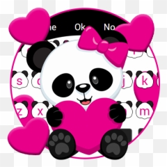 Lovely Cute Panda Keyboard For Android - Drawing Pictures Of Panda Emoji,Panda Emoji Keyboard