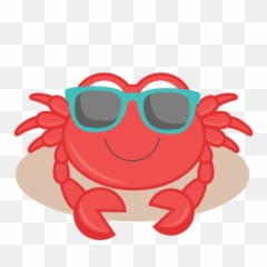 Free Crab Png Transparent Images - Crab Beach Clipart Emoji,Crab Emoticon