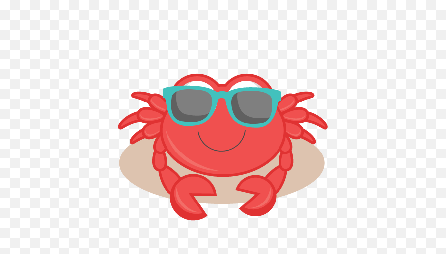 Free Crab Png Transparent Images - Crab Beach Clipart Emoji,Crab Emoticon