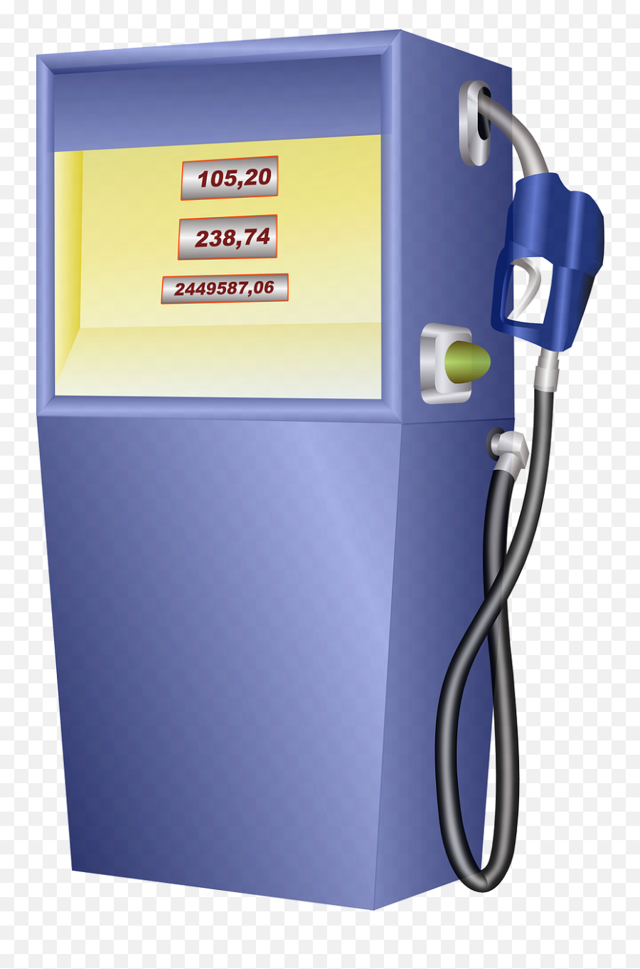 Gas Petrol Fuel Pump Tank - Portable Network Graphics Emoji,Emoji Gas Station