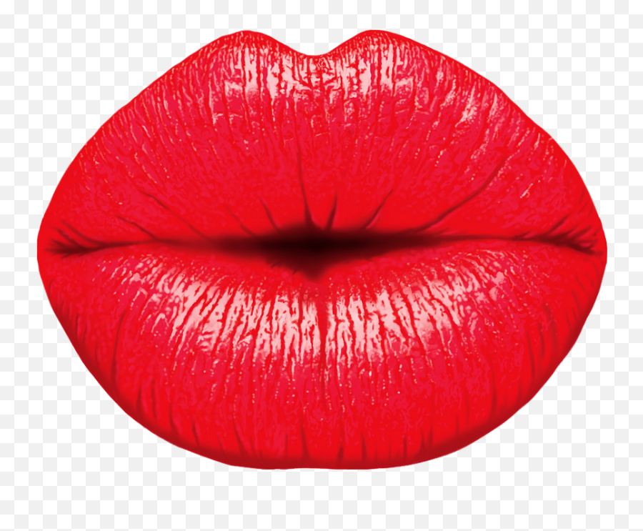 Lip Balm Kiss Lipstick - Lips With Lipstick Png Emoji,Lip Print Emoji