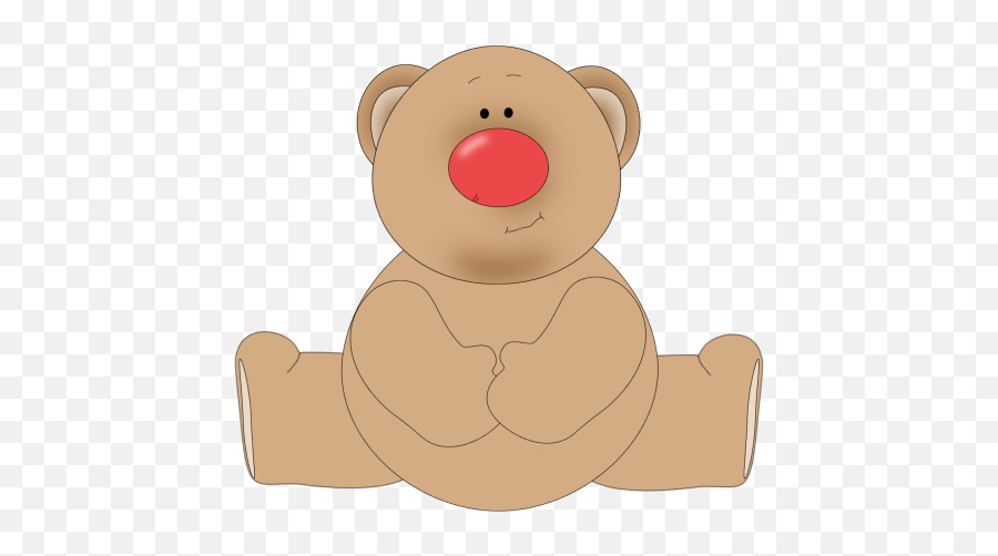 Bear Nose Transparent Png Clipart - Red Nose Day Clip Art Emoji,Teddy Bear Emoji