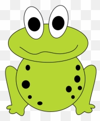 Frog Clip Art Cute Clipart Image - Easy Png Frogs Emoji