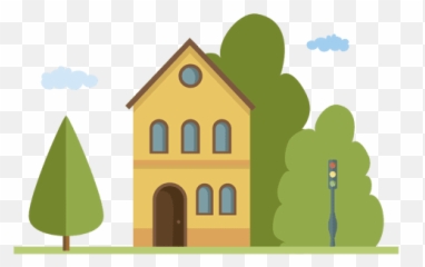 Transparent Png Svg - Home Flat Design Png Emoji,House Emoji Transparent