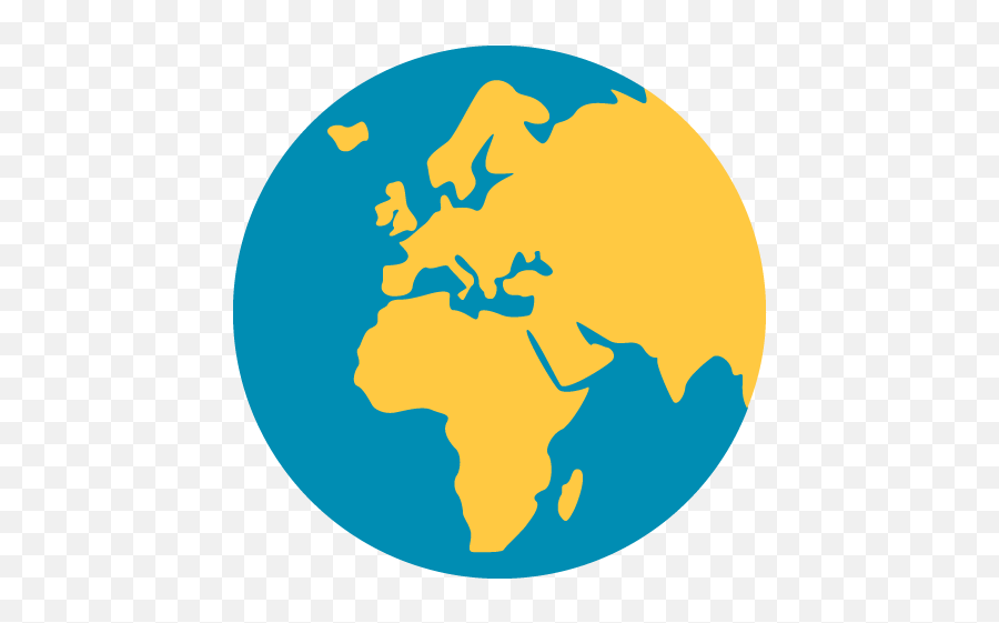 Earth Globe Europe - Europe Globe Png Emoji,Africa Emoji