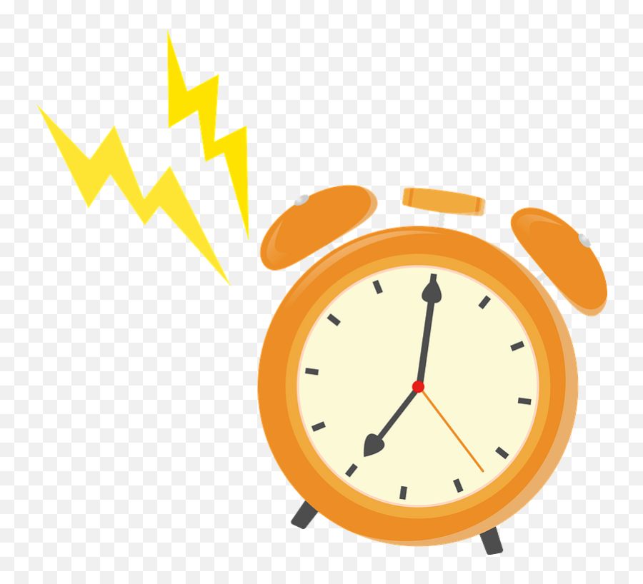 Alarm Clock Clipart - 9 0 Clock Cartoon Emoji,Alarm Clock Emoji