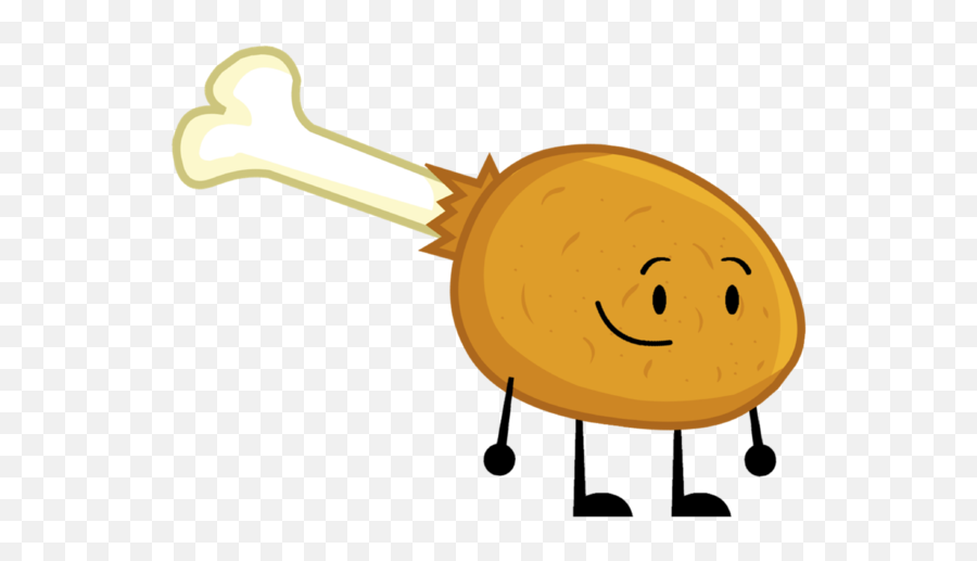 Bfdi Chicken Leg Png Image With No - Object Redundancy Chicken Leg Emoji,Chicken Emoticon