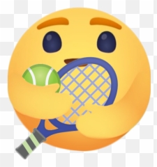 Tennis - Happy Emoji