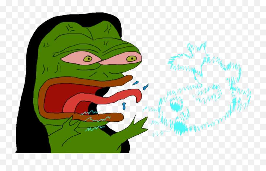 Raging Emperor Pepe - Cartoon Clipart Full Size Clipart Emperor Pepe Emoji,Smug Face Emoticon