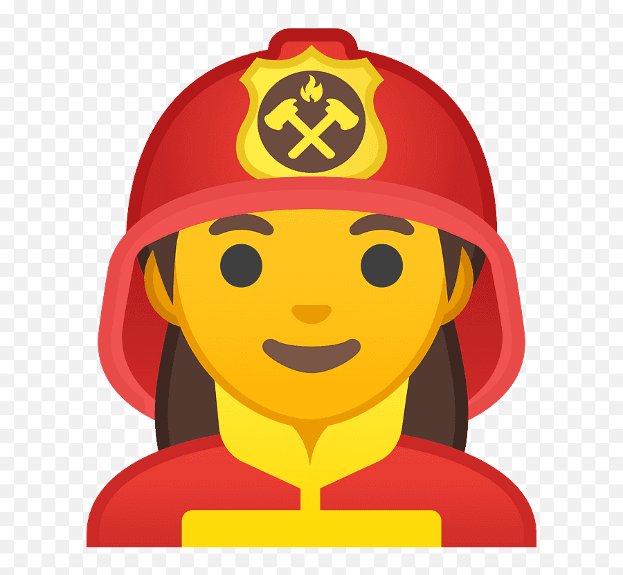 Hasika Emoji Klipart - Female Firefighter Firefighter Emoji,Emoji Ke