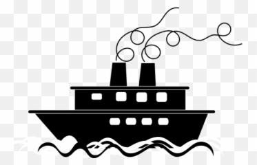 Free Sailor Anchor Illustrations - Silhouette Boat Clipart Black And White Emoji,Emoji Booze Cruise