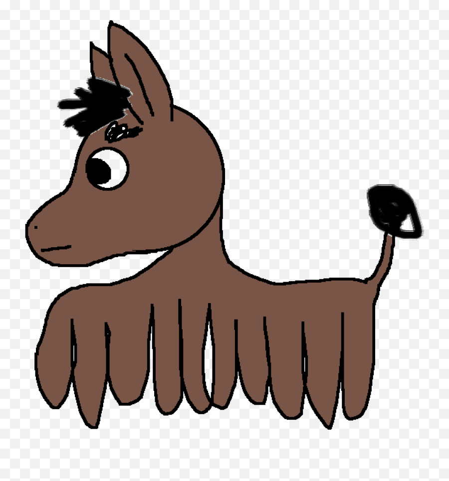 Donkey With Ten Legs - Clip Art Emoji,Donkey Emoji Download