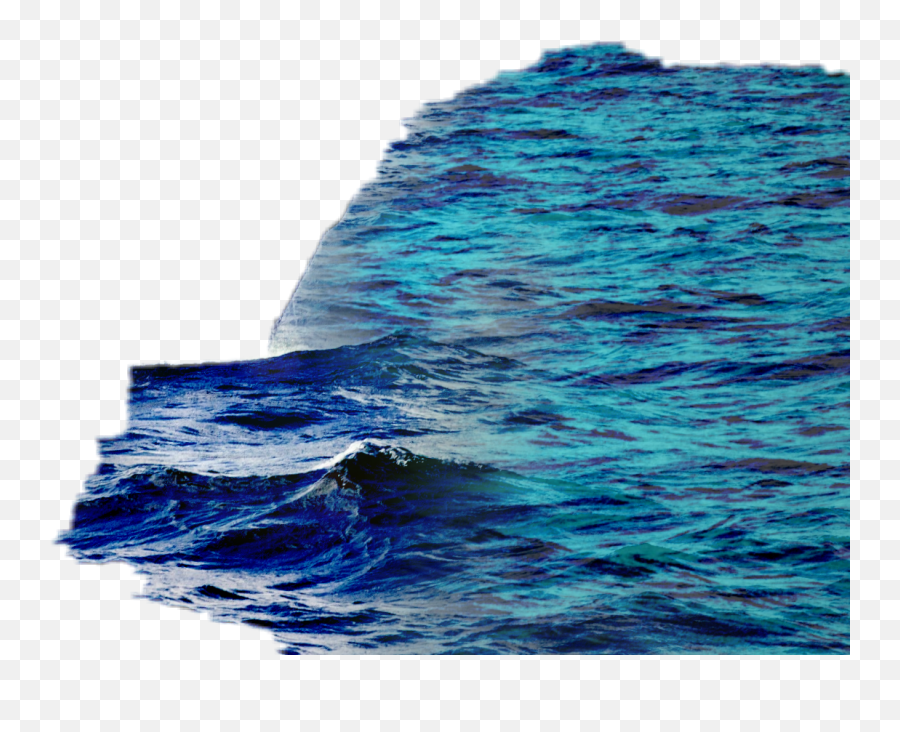 Water Wave Blue Ocean Sea Emoji,Water Wave Emoji