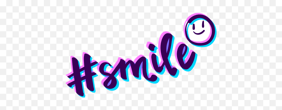 Hashtag Smile Emoji Cute Handpainted - Graphic Design,Hashtag Emoji