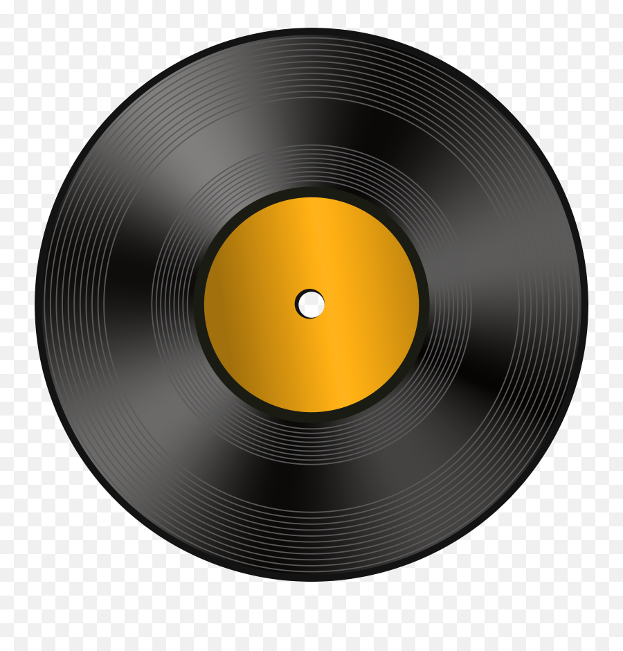 Yellow Vinyl 45 Transparent Png Emoji,Vinyl Record Emoji
