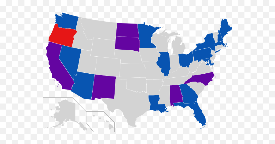 Writs Act - Map Of The United States Blue Emoji,Apple Flag Emojis