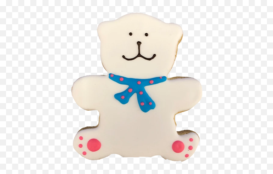 Polar Bear Cookie - Teddy Bear Emoji,Polar Bear Emoji