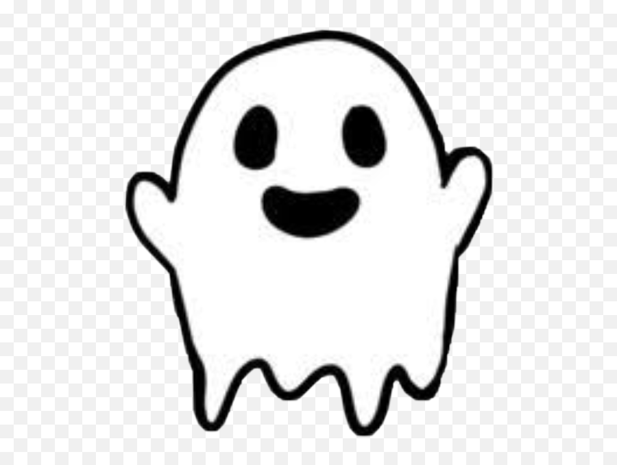 Ghost Clipart Sticker Ghost Sticker - Cute Ghost Png Emoji,Snapchat Emoji Ghost