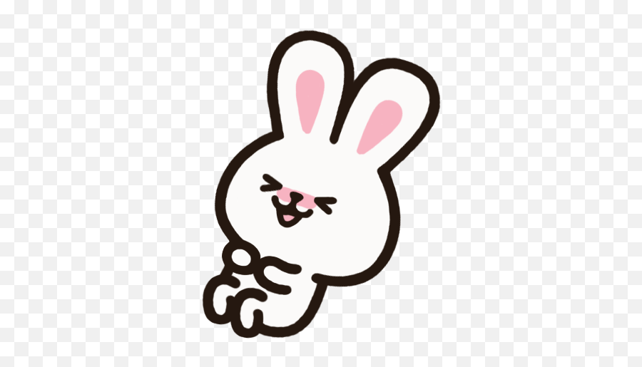 Sunny The Bunny - Sunny The Bunny Sticker Emoji,Bunny Emoji Text Symbol
