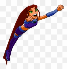 Starfire - Starfire Classic Teen Titans Emoji,Star Emotion