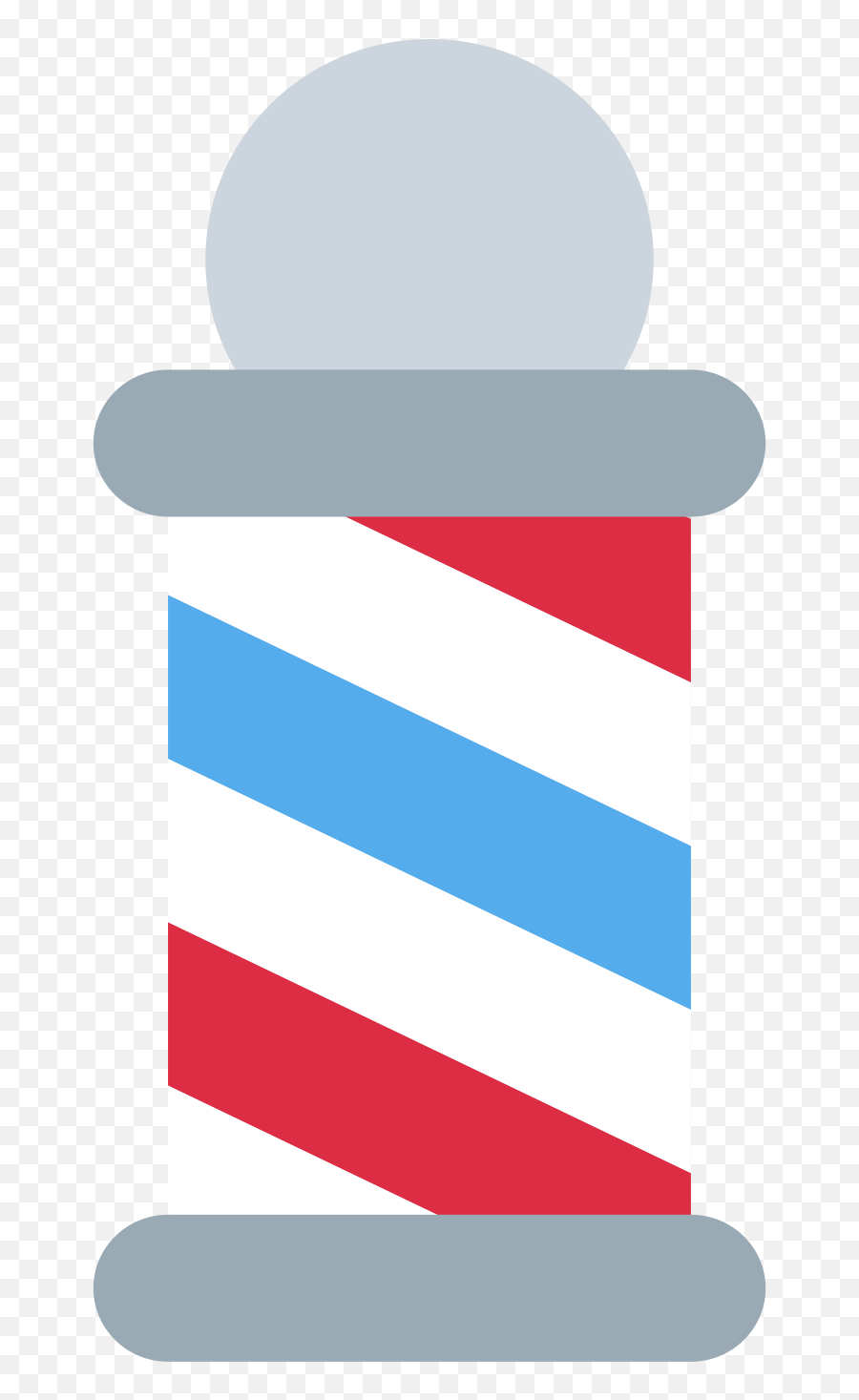 Download Domain Thumb Signal Emojipedia Pole Barber Sticker - Barber Pole Icon Png,Emoji Pedia
