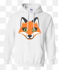 Fox Face Emoji Hoodie - Chinese Text Hoodie,Fox Emoji