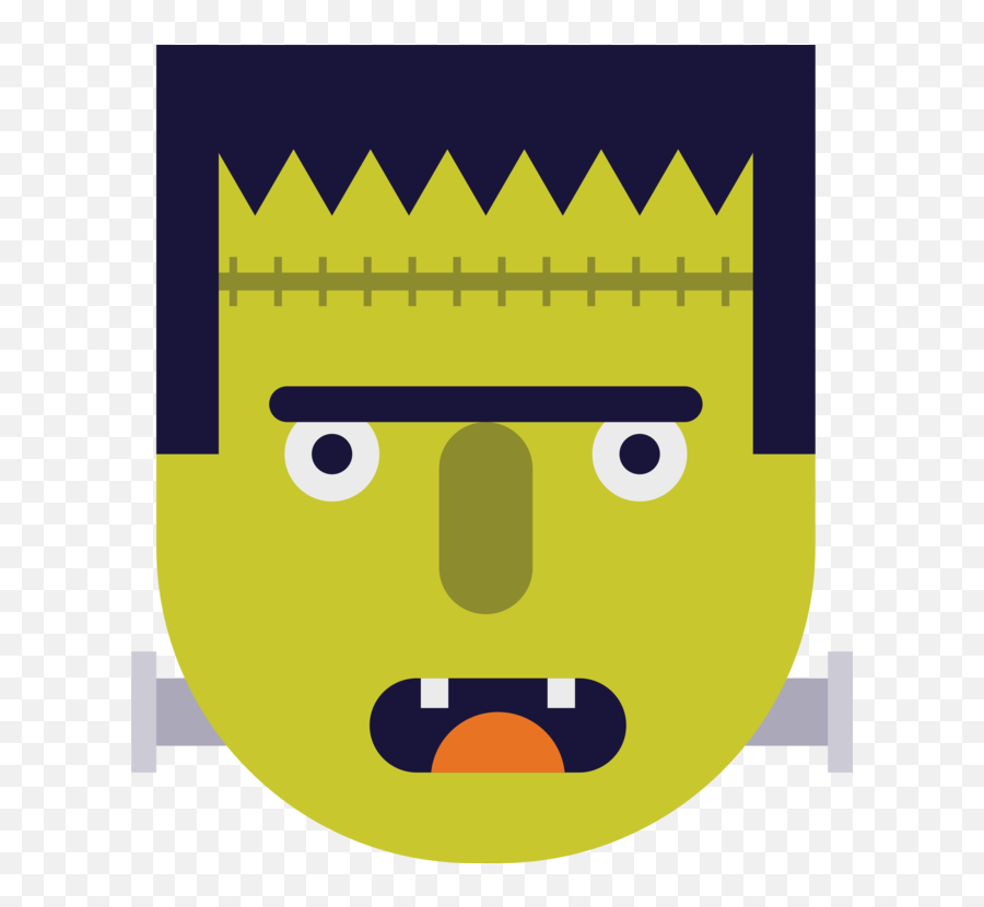 Frankenstein Hair Transparent Png - Your Face In Spanish Emoji,Groaning Emoji