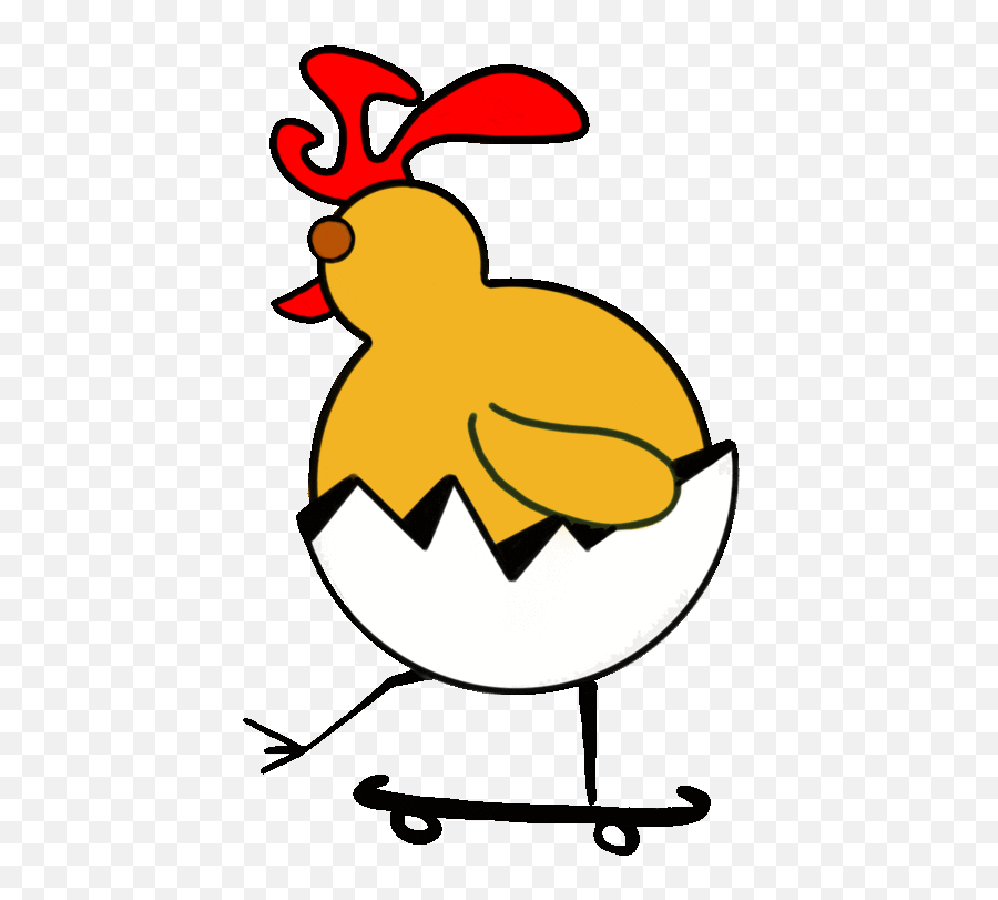 Top Chick Stickers For Android U0026 Ios Gfycat - Rooster Emoji,Baby Chick Emoji