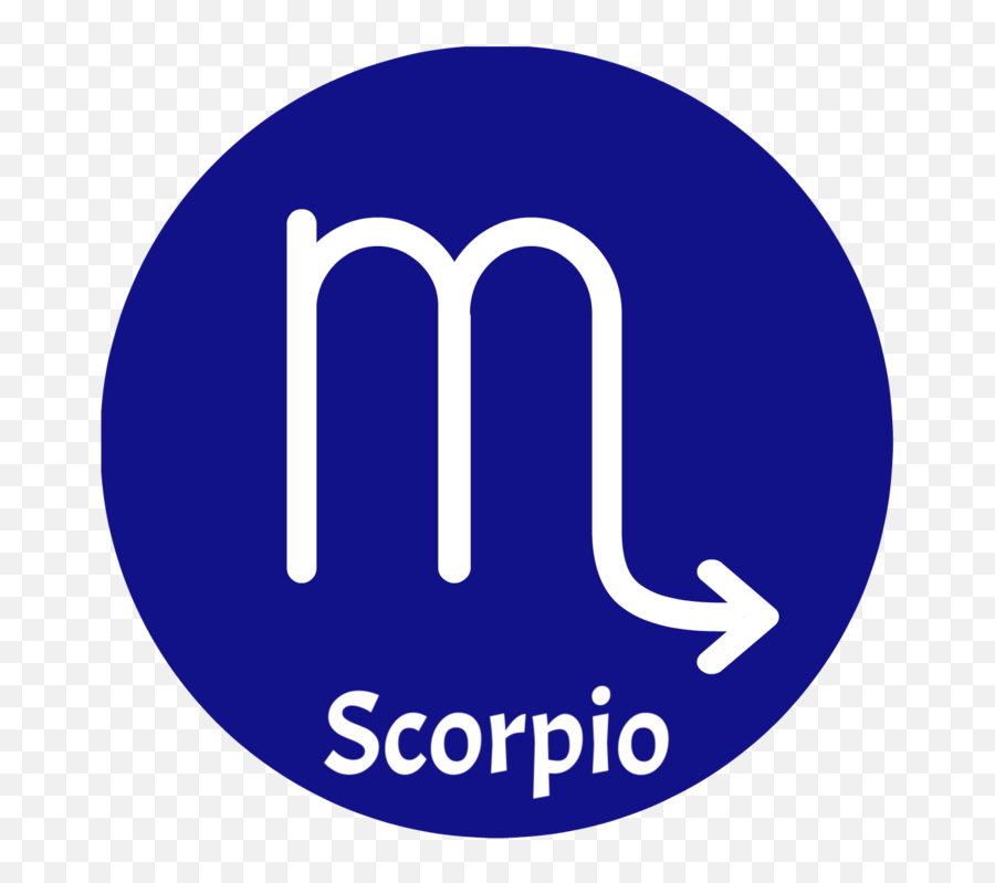 Download Scorpio Zodiac Sign - Scorpio Png Image With No Restaurant Emoji,Scorpio Symbol Emoji