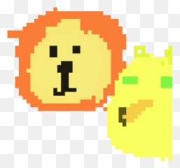 Lion King And Nala Pixel Art Maker - Not Allowed Pixel Art Emoji,Lion Emoticon