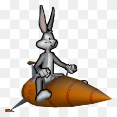 Download Zip Archive - Rabbit Clipart Full Size Clipart Looney Tunes Space Race Png Emoji,Bugs Bunny Emoji