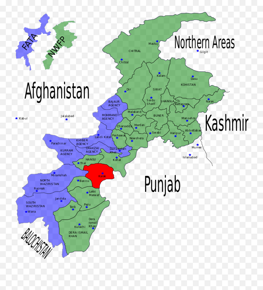 Karak Nwfp - Map Of Khyber Pakhtunkhwa Pakistan Emoji,Ban Emoji