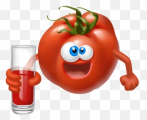 Tomato Emoji Png Transparent Images - Juice Cartoon Fruits,Tomato Emoji