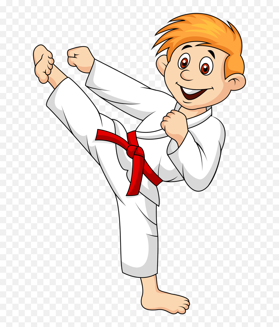 Karate Clipart Individual Sport - Karate Clipart Emoji,Emoji Karate Kid
