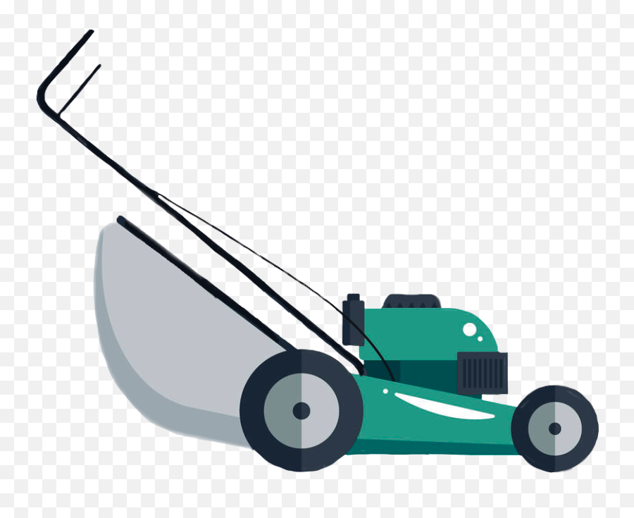 Lawnmower Clipart Mower Sticker By Tblowasaurus - Transparent Background Lawn Mower Transparent Emoji,Lawnmower Emoji