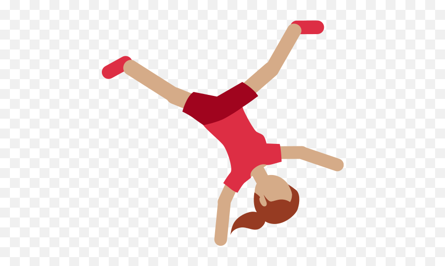 Person Cartwheeling Emoji With - Cartwheel Emoji,Street Emoji