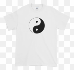 Yin And Yang - Short Sleeve Emoji,Yin Yang Emoticon