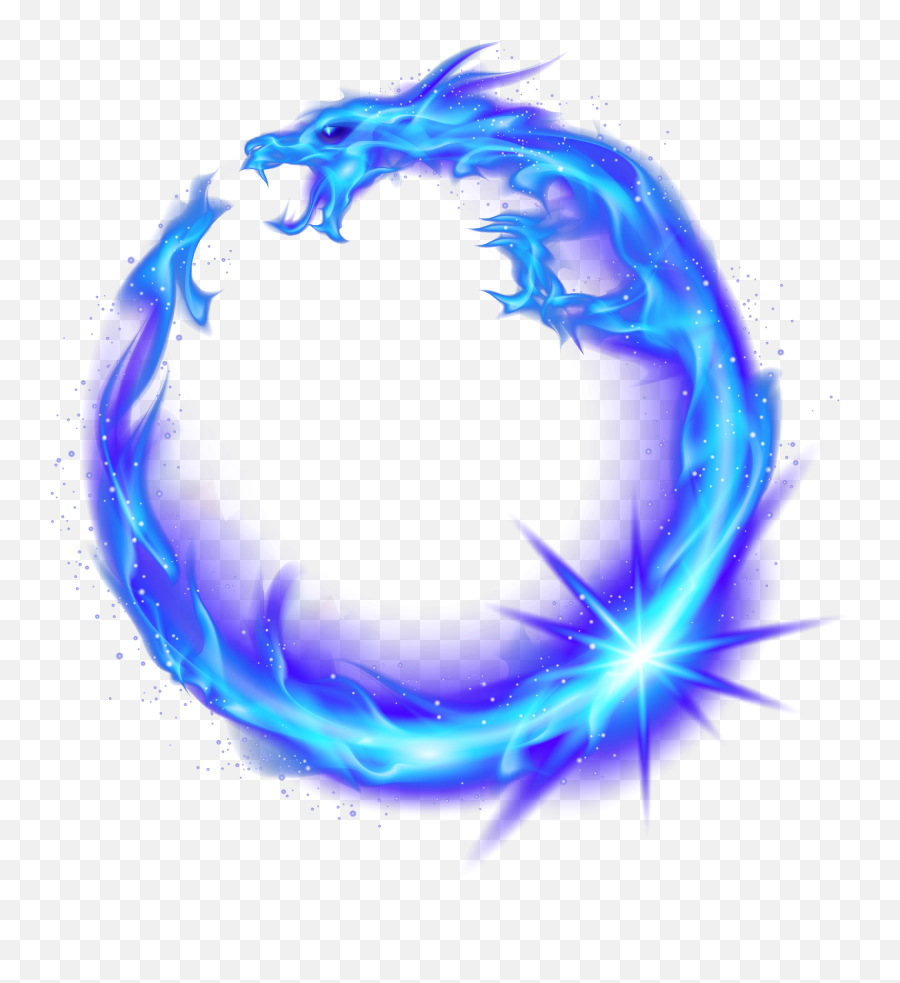 Blue Flames Png Transparent - Blue Fire Circle Png Emoji,Blue Flame Emoji