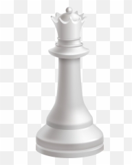 Queen clipart chess piece Transparent - Solid Emoji