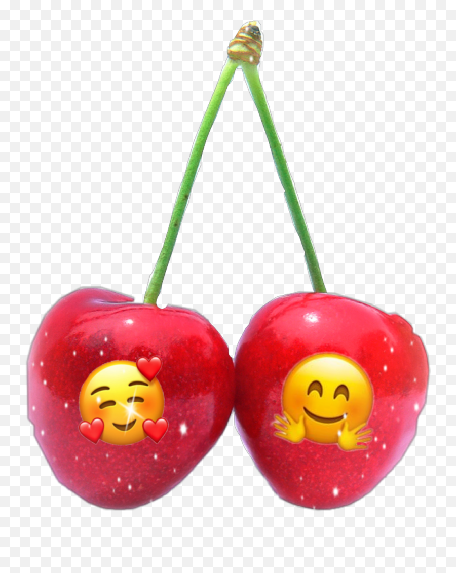 Freetoedit Cherries Smile Emoji - Sweet Cherry,Cherries Emoji