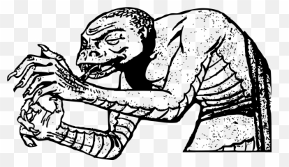 Beast Evil Horror Man Monster - Snake Head Man Monster Emoji,Snake Emoji