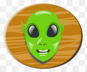 Aliens Face - Extraterrestrial Life Emoji