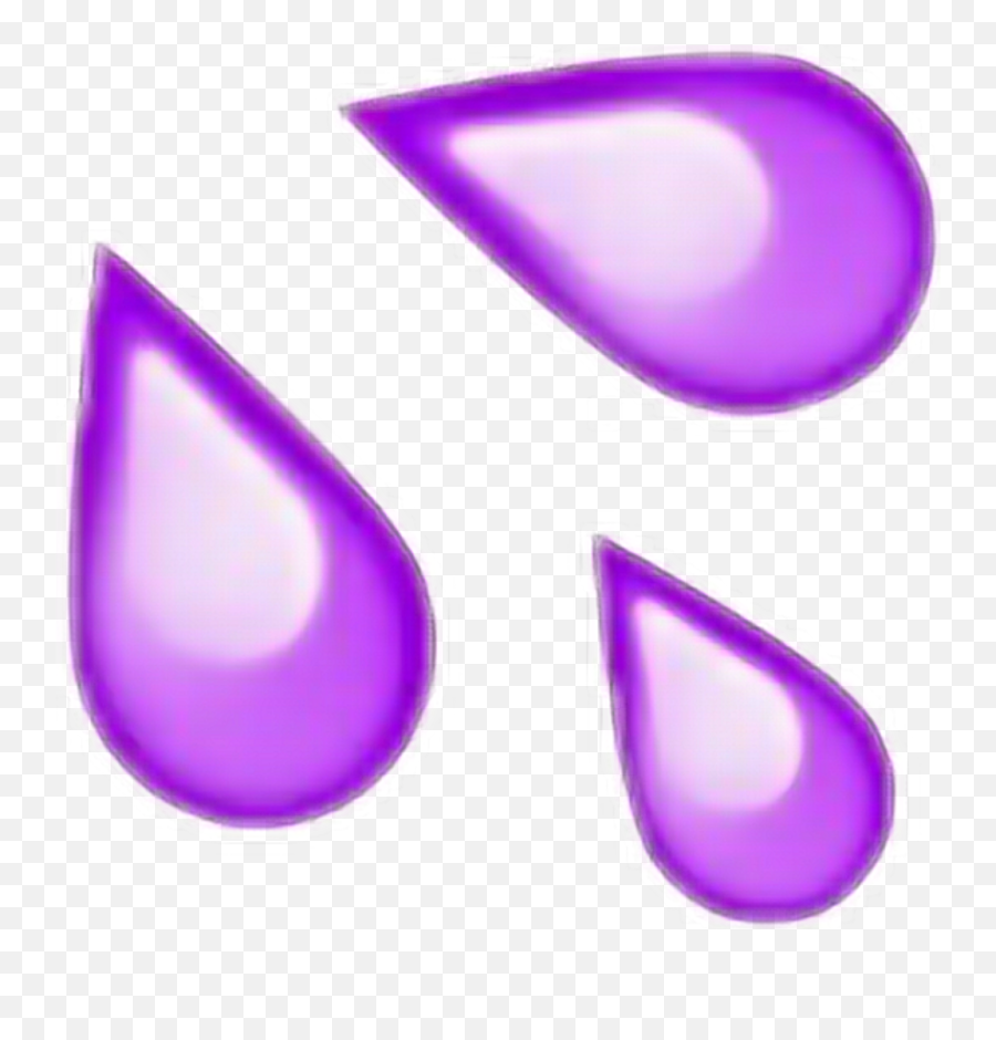 Purple Crybaby Crying Lagrimas Tumblr Emoji Photo - Transparent Purple Emoji Stickers,Purple Emojis