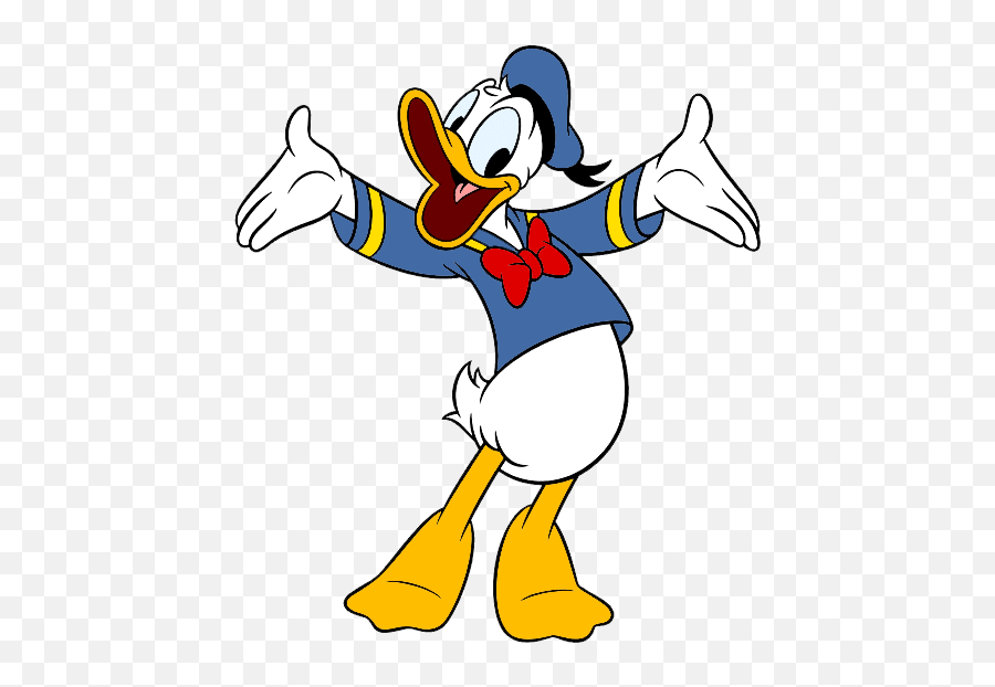 Donald Duck Clipart Free Clipart Images - Donald Duck Clipart Emoji,Donald Duck Emoji