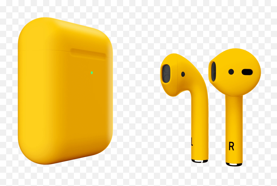 Orange Apepodz Wireless - Yellow Airpods Emoji,Bed Emoticon