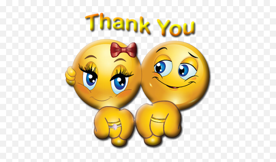 Thank You - Engaged Smily Emoji,Thank You Emoticon
