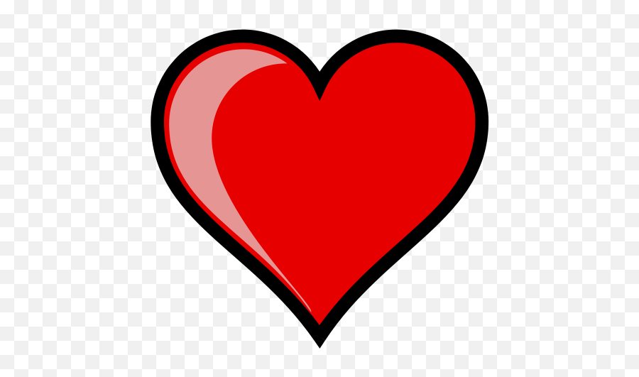 Heart Left - Heart Clipart Emoji,Symbol And Emoticons