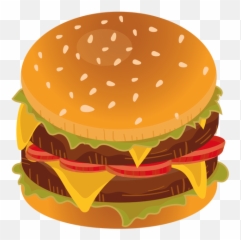 Bigmac - Mcdonalds Burger Big Mac Emoji,Big Mac Emoji - free ...